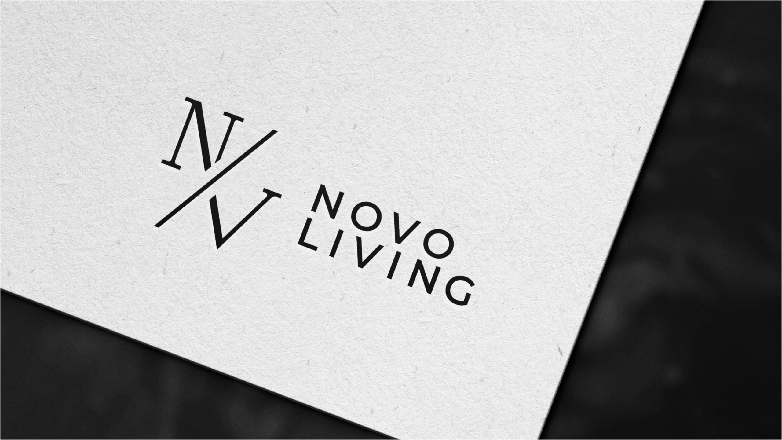 Novo Living brand identity